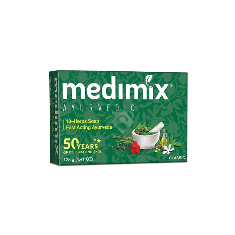 Medimix Classic 18 Herb Ayurveda Soap 125g^