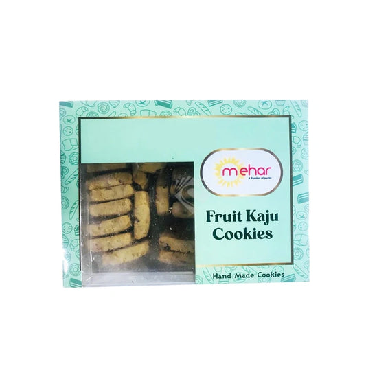 Mehar Fruit Kaju Cookies 350g^