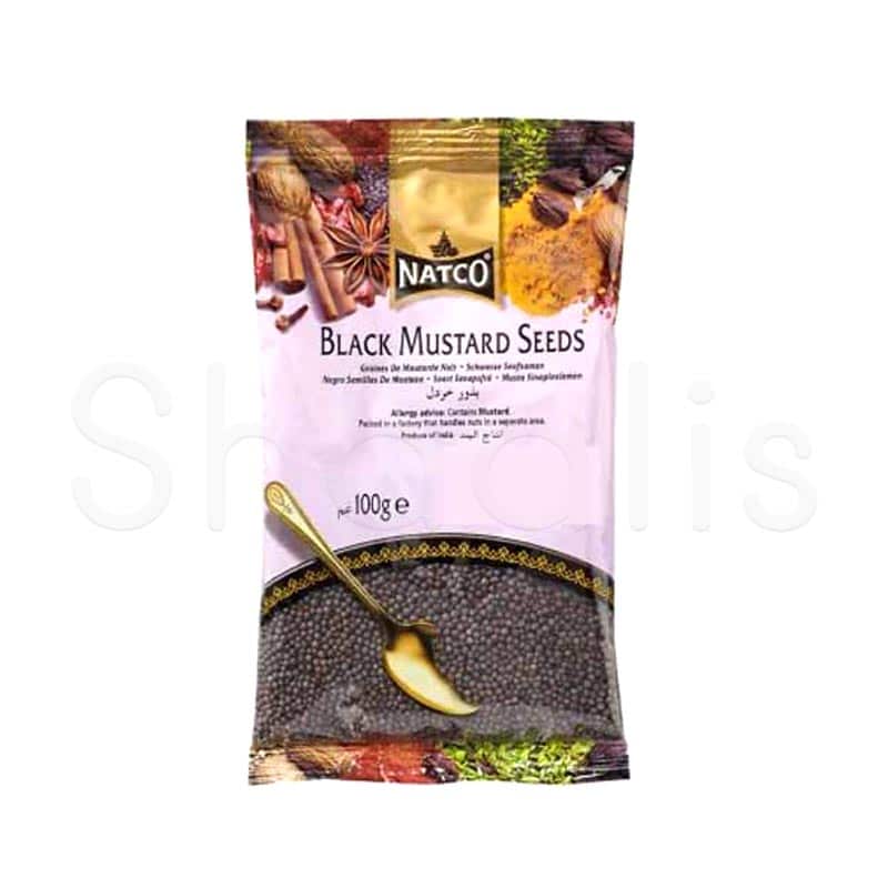 Natco Black Mustard Seeds 100g^