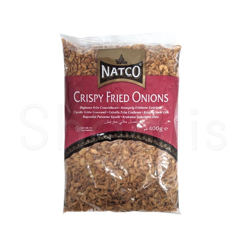 Natco Crispy Fried Onions 400g^