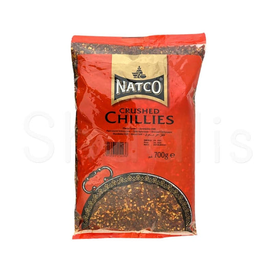Natco Crushed Chillies 700g^