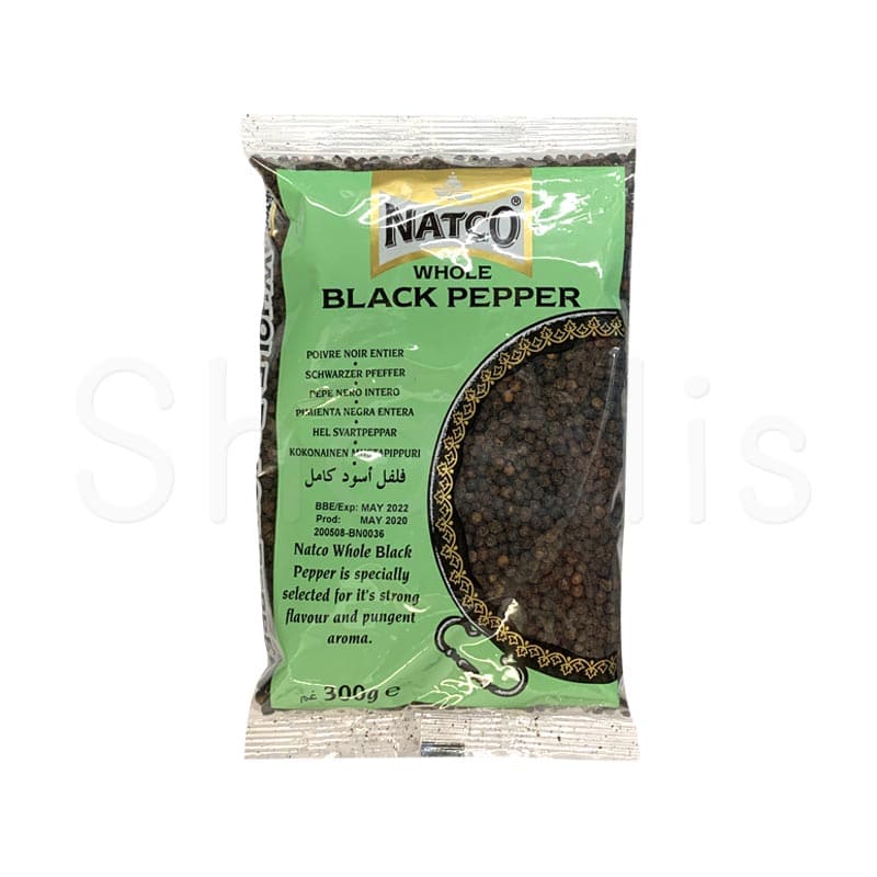 Natco Whole Black Pepper 300g^