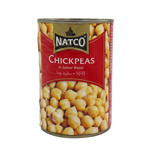 Natco Chick peas in salted water  400g^