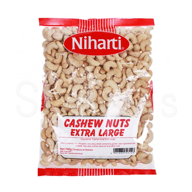 Niharti Cashew Nuts Extra Large 700g^