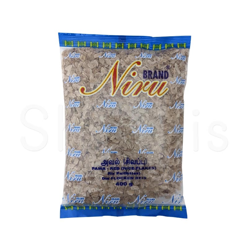 Niru Red Rice Flakes 400g^