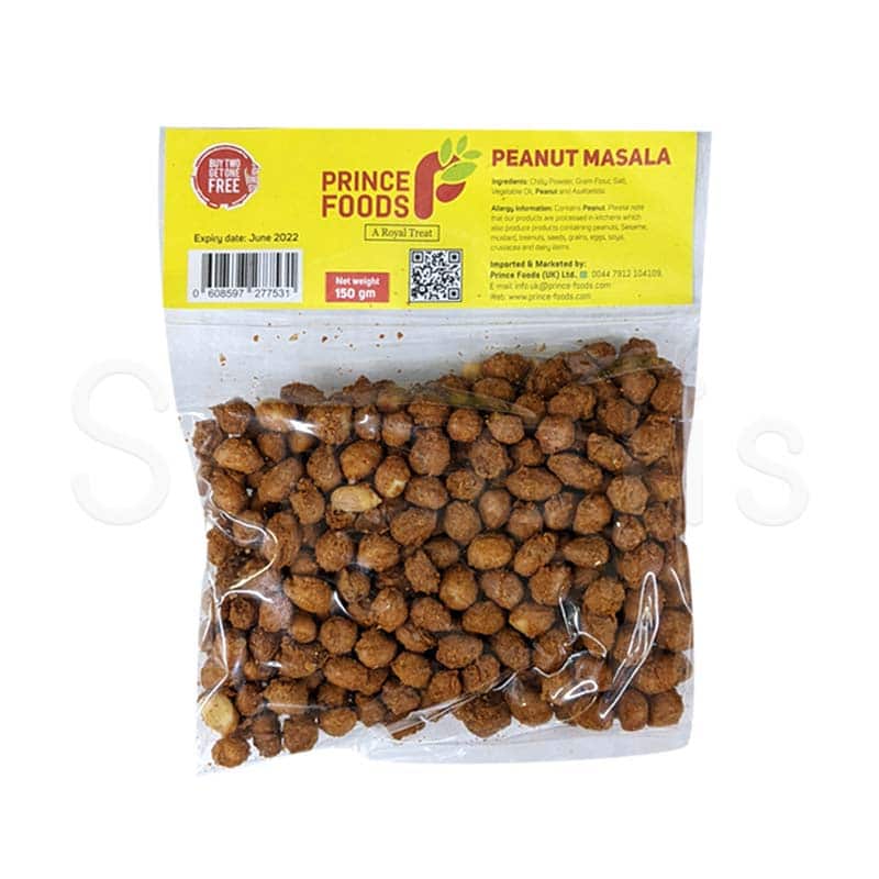 Prince Foods Peanut Masala 150g Buy 2 Get 1 Free^