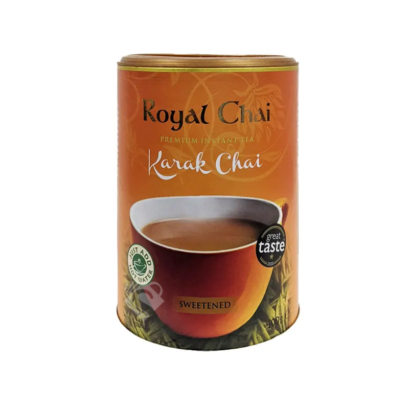 Royal Chai Karak Sweetened Chai Tin 400g^