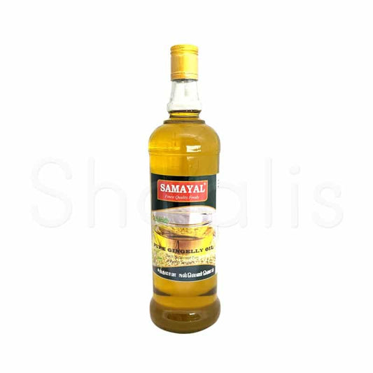 Samayal Pure Gingelly / Sesame (Aanaikootai) Oil 750ml^