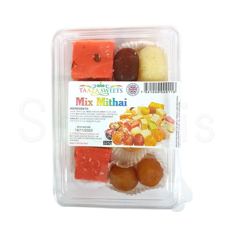 Taaza Sweets Mix Mithai 325g^