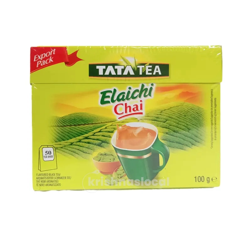 TATA Elaichi Chai (50 Tea Bags) 100g^