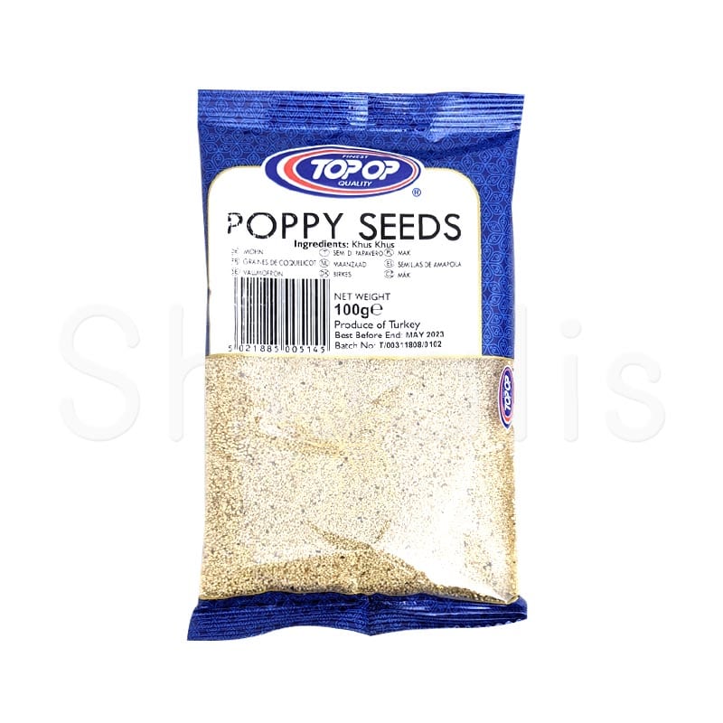 Top Op Poppy Seeds 100g^
