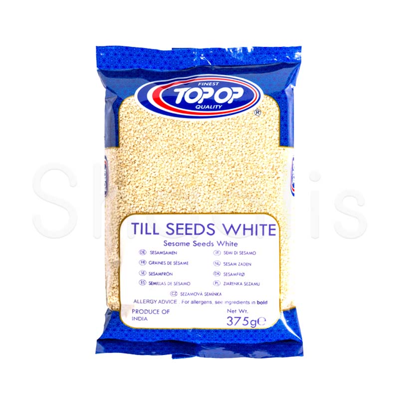 Top Op Till Seeds Sesame Seads White 375g^