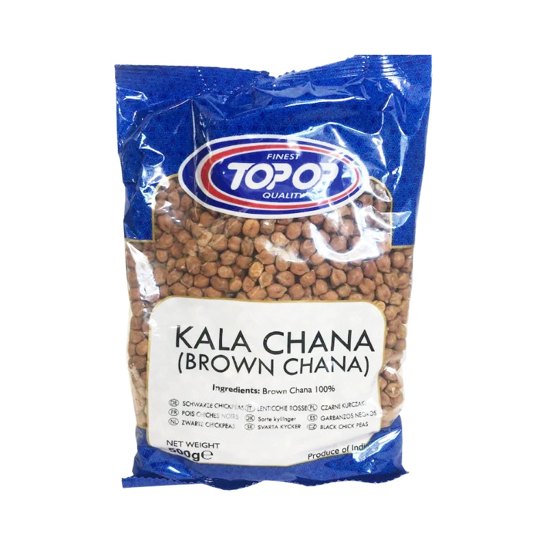 Top OP Kala Chana Brown Chick Peas 500g^