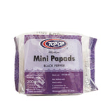 Top Op Mini Papads  Black Pepper 200g^