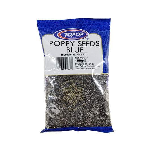 Top Op Poppy Seeds Blue 100g^