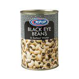 Top Op Black Eye Beans In Salted Water 400g^