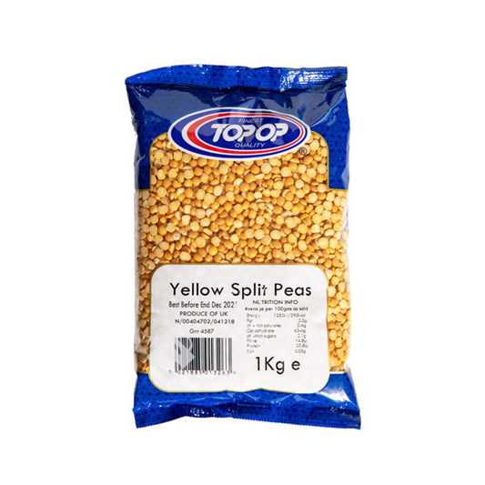 Top Op Yellow Split Peas 1kg^