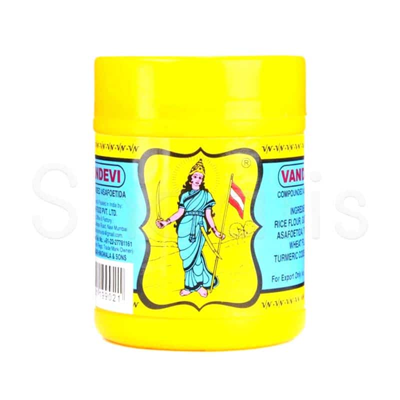 Vandevi Compounded Asafoetida Hing Yellow Powder 50g^