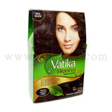 Vatika Henna Hair Colour - Rich Black 60g^