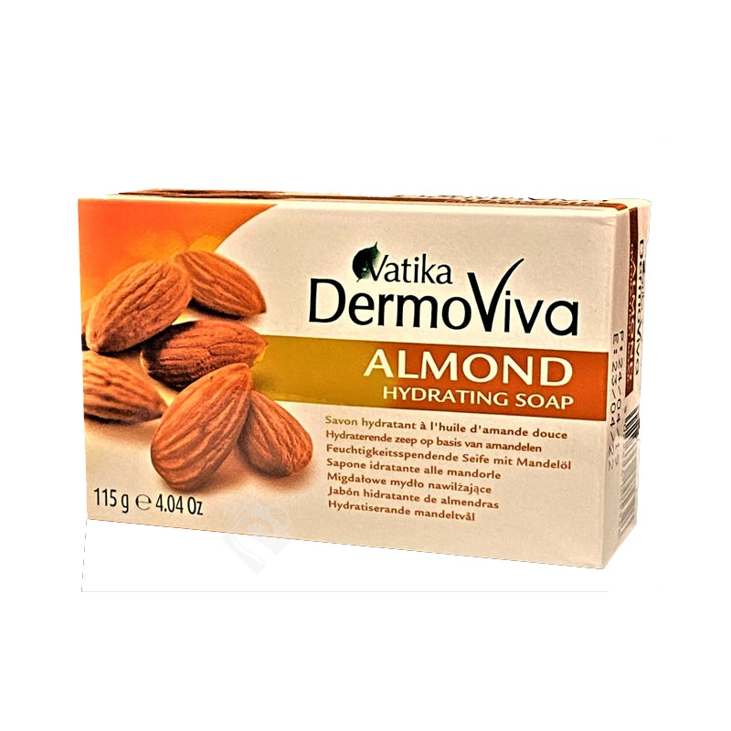 Vatika Dermoviva Almond Hydrating Soap 115g