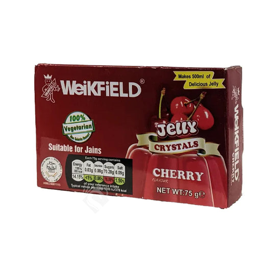 Weikfield Jelly Crystals Cherry 75g^