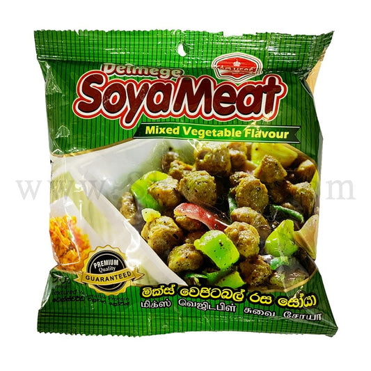 Delmege soya Meat - Mixed Vegetable Flavour 90g^