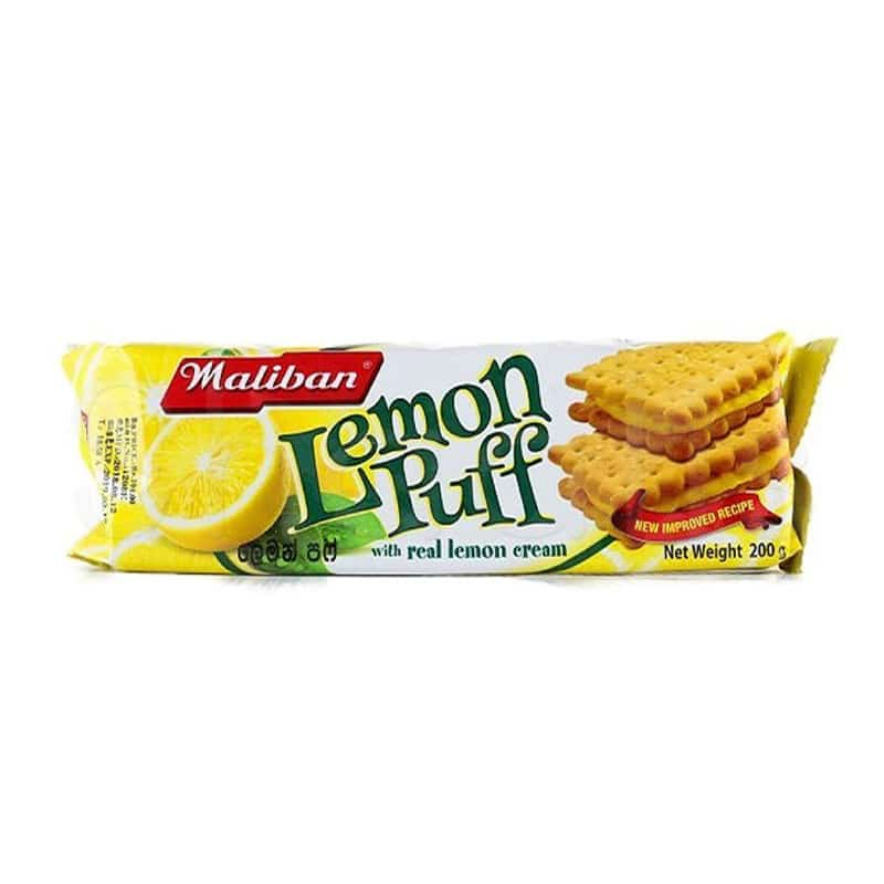 Maliban Lemon Puff 200g (3pack)^