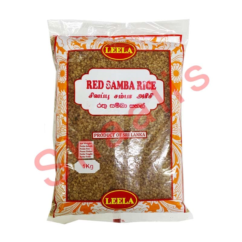 Leela Red samba rice 1kg^