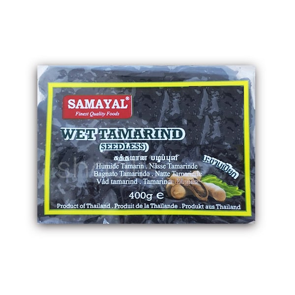 Samayal Wet Tamarind (Seedless) 400g^