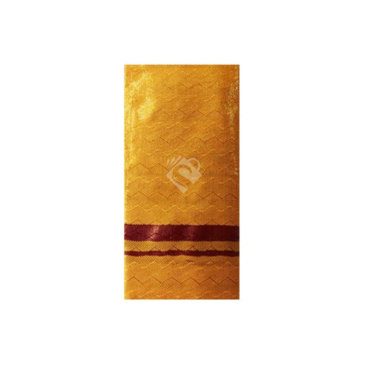 Pooja Pattu Single (Yellowish Golden)^